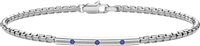 Pulsera Zancan Hombre in Plata ESB373-BL - ESB373-BL